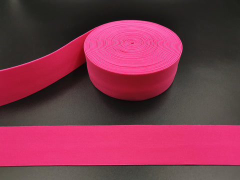 *1.8inch (4.5cm) Top Quality Fashion Pink Elastic Band Unique Elastic Band Jacquard Elastic Band Soft Comfortable Perfect Touch Feeling
