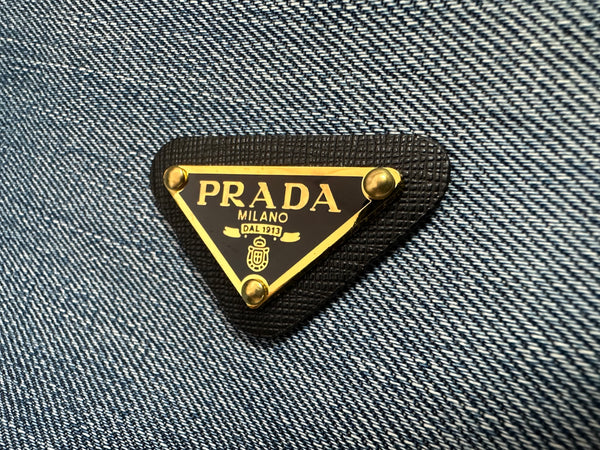 1.9'' x 1.3'' (4.8cm x 3.2cm) Top Quality Triangular Metal Patch Fashion Metal Patch Badge Patch