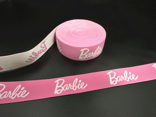 1.6inch (4cm) Fashion Jacquard Elastic Band Designer Elastic Band Barbie Elastic Band