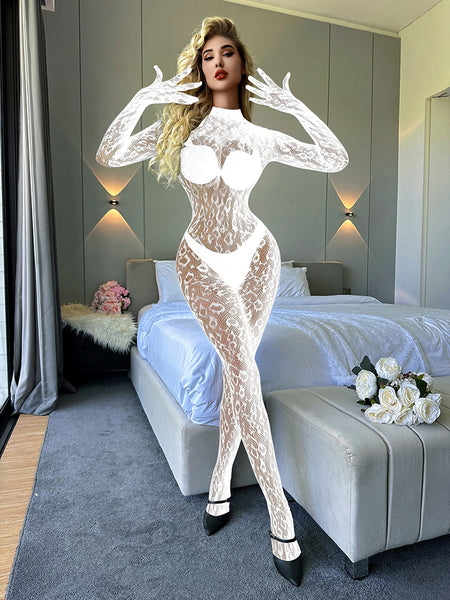 Sexy Spandex Mesh Lingerie Body Stocking #1510