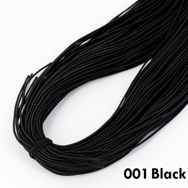 *1.5mm Fashion 32 Colors Elastic Cord Top Quality Elastic Cord Colorful Elastic Cord (110 yards)