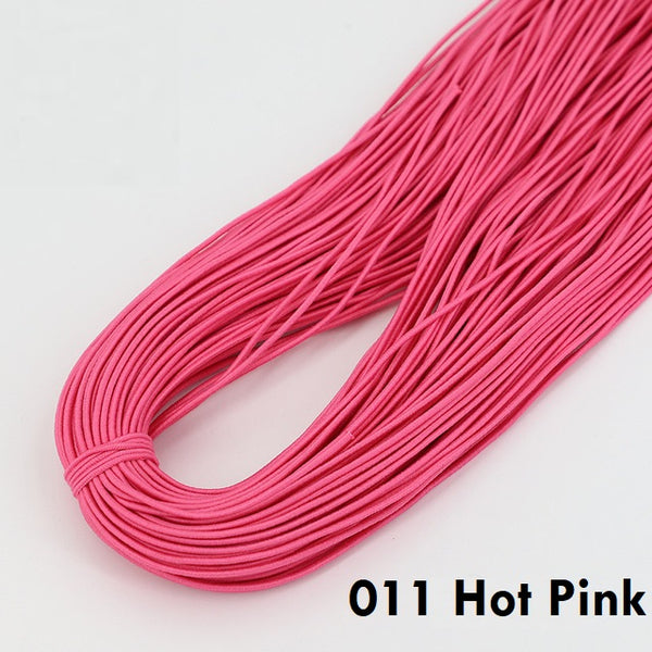 *1.5mm Fashion 32 Colors Elastic Cord Top Quality Elastic Cord Colorful Elastic Cord (110 yards)