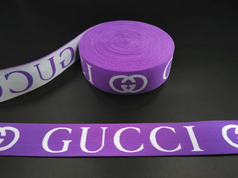 1.6inch (4cm) Fashion Jacquard Elastic Band Designer Elastic Band GUCCI Elastic Band