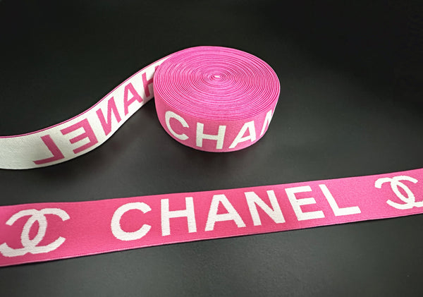 1.6inch (4cm) Fashion Jacquard Elastic Band Designer Elastic Band CHANEL Elastic Band