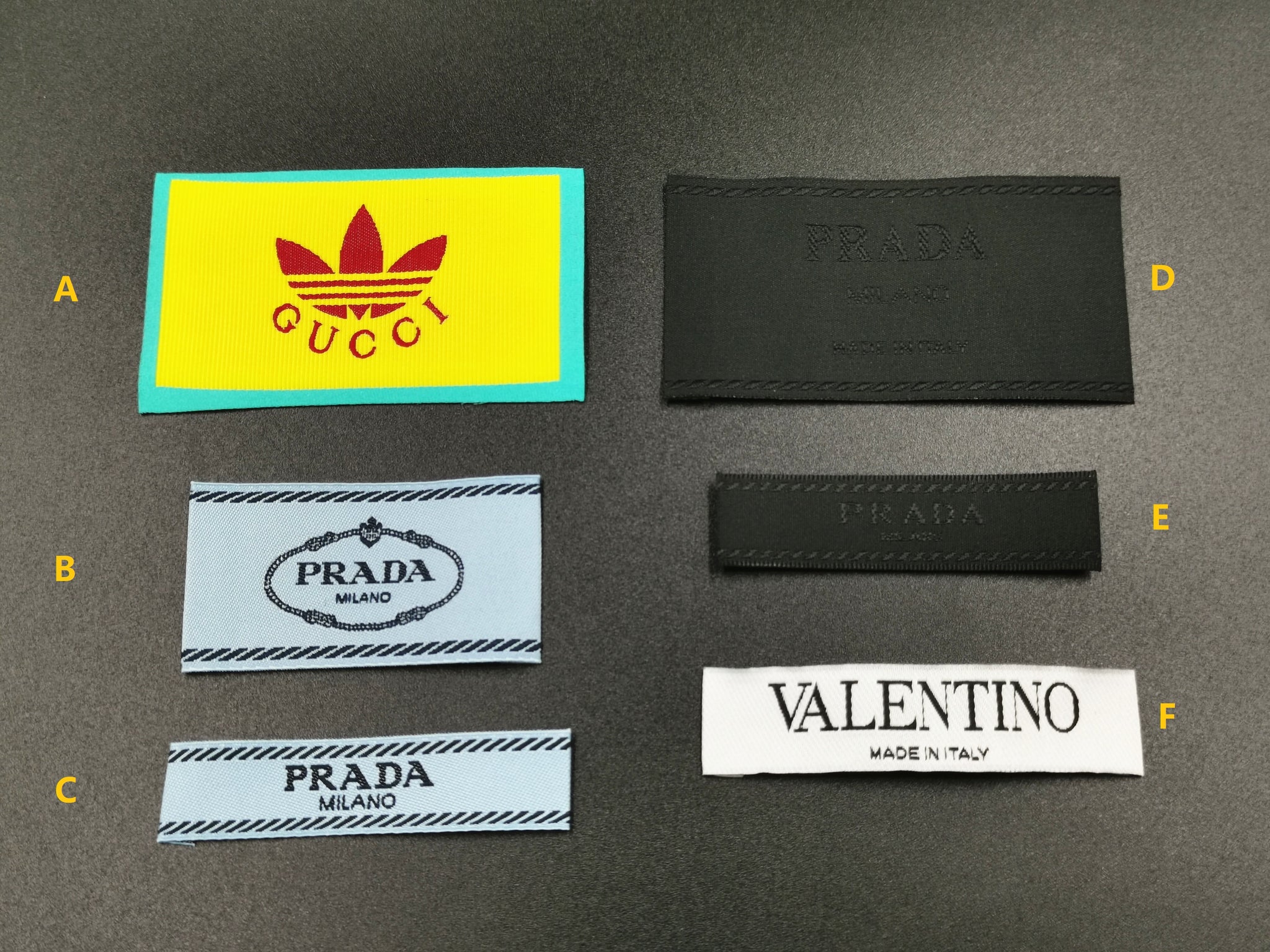 Top Quality Sewn On Labels Fashion Labels