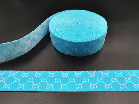 1.6inch (4cm) Fashion Jacquard Elastic Band Designer Elastic Band