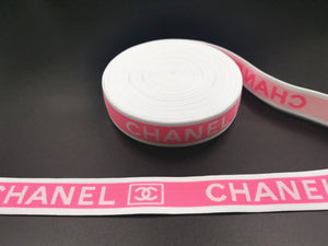 1.2inch (3cm) Fashion Jacquard Elastic Band Designer Elastic Band Chanel Elastic Band