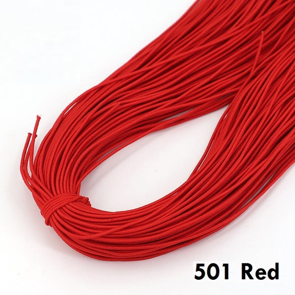 *1.5mm Fashion 32 Colors Elastic Cord Top Quality Elastic Cord Colorful Elastic Cord (110 yards)