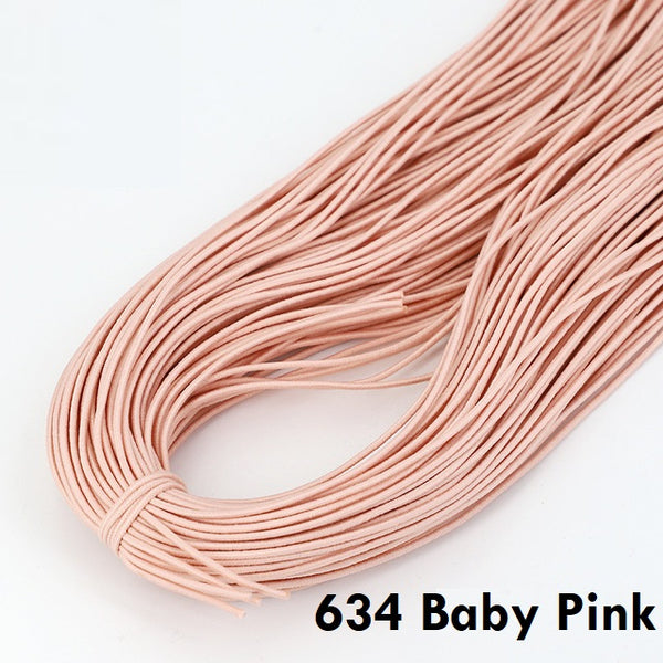 *1.5mm Fashion 32 Colors Elastic Cord Top Quality Elastic Cord Colorful Elastic Cord (110 yards)