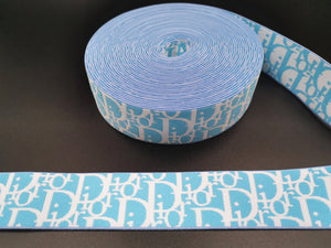 1.6inch (4cm) Fashion Jacquard Elastic Band Designer Elastic Band Dior Elastic Band