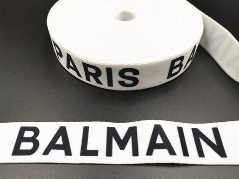 1.2inch (3cm) Fashion Printed Elastic Band Designer Elastic Band