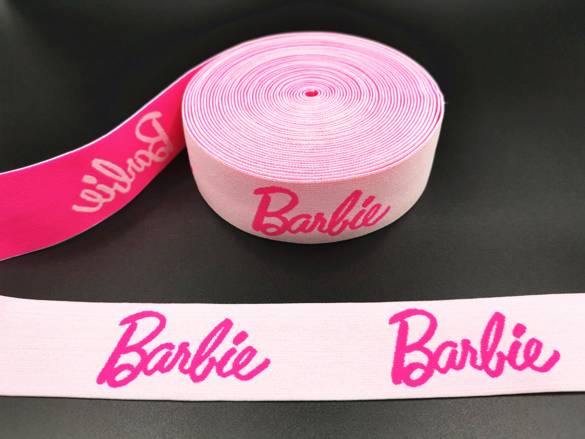 1.6inch (4cm) Fashion Jacquard Elastic Band Barbie Elastic Band Designer Elastic Band