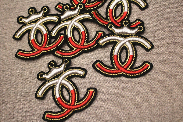 2.6'' x 2.6'' Top Quality 3D Embroidery Patch Fashion Sew On Patch