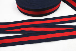 2 inches Non-Elastic Classic Ribbon Fashion Ribbon Blue Red Blue Ribbon